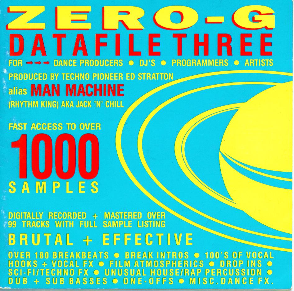 ZERO-G DATAFILE サンプリングCD 3枚セット
