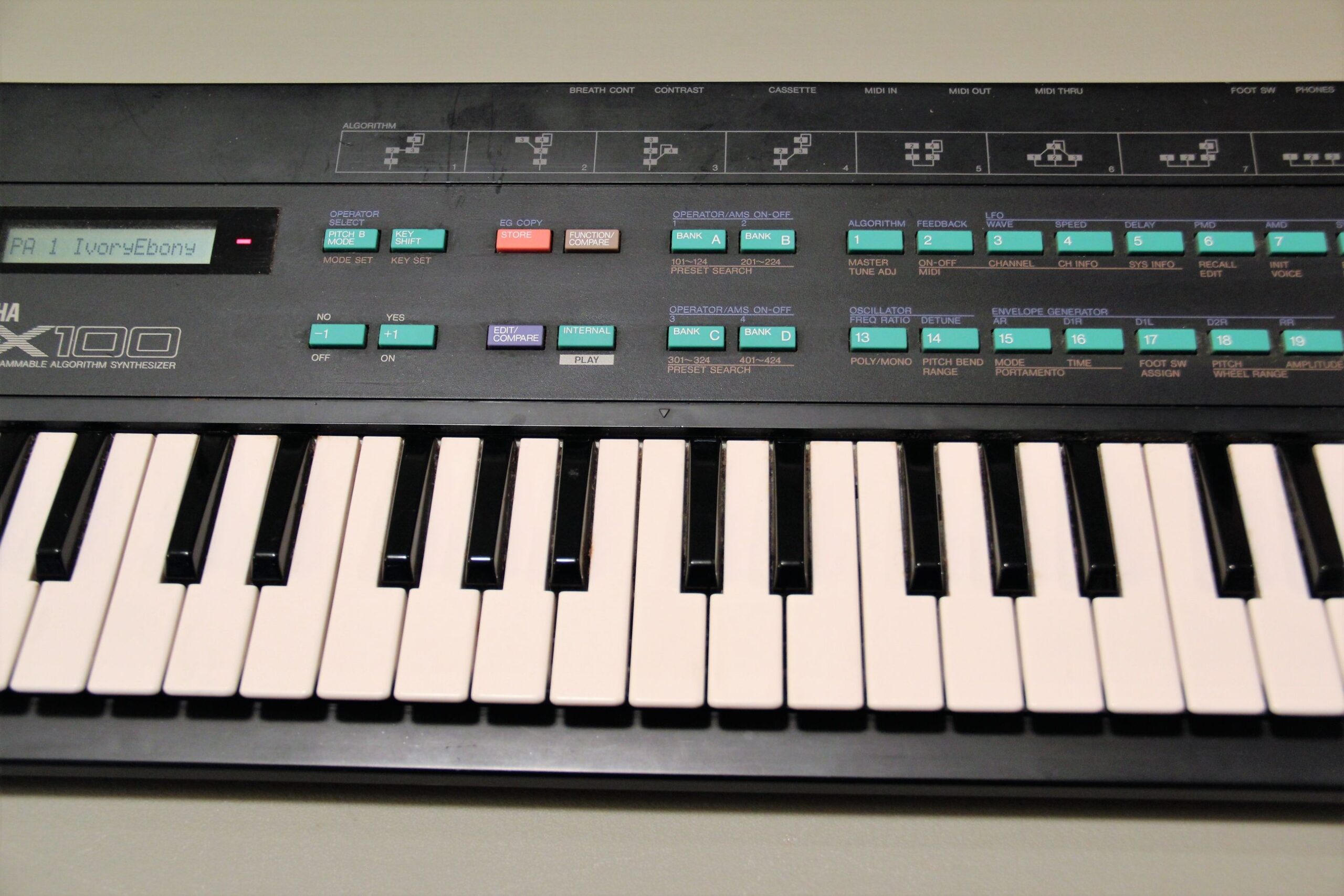 Yamaha DX100 – SynthMania