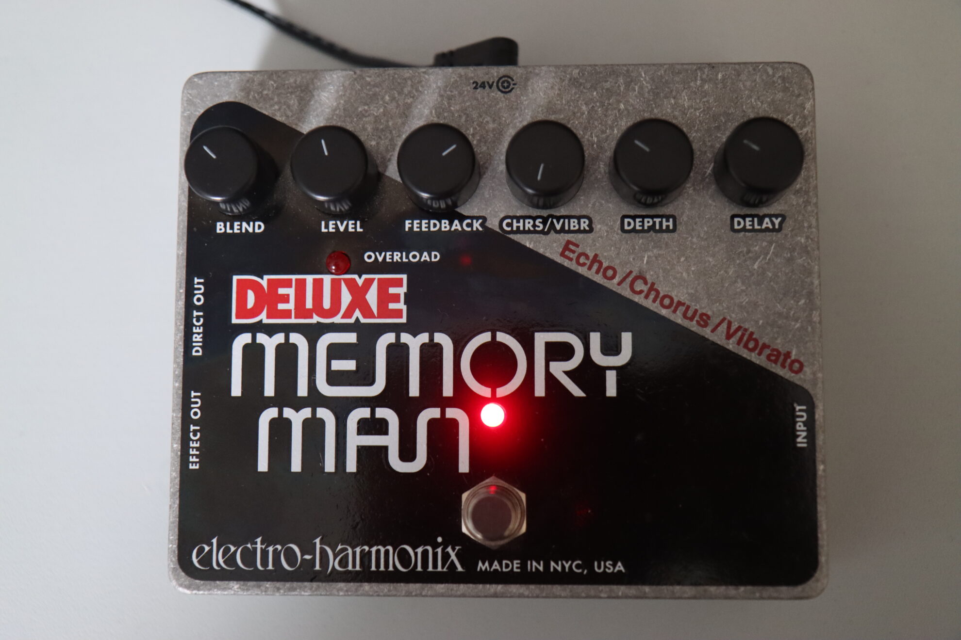 ElectroHarmonix XO Series Deluxe Memory Man SynthMania